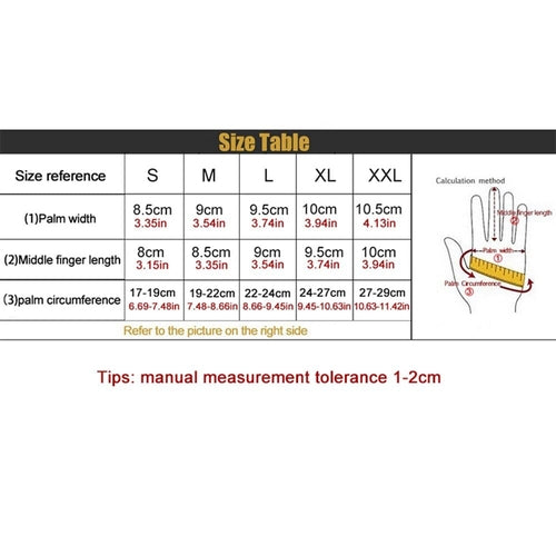 Outdoor Tactical Military Sports Men's Tactical Gloves